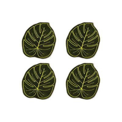 Monstera Leaf Cocktail Napkins