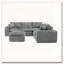 Canapé modulaire en L 107 po-486931763-486931766