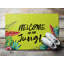 Non-Slip Floral Outdoor Doormat