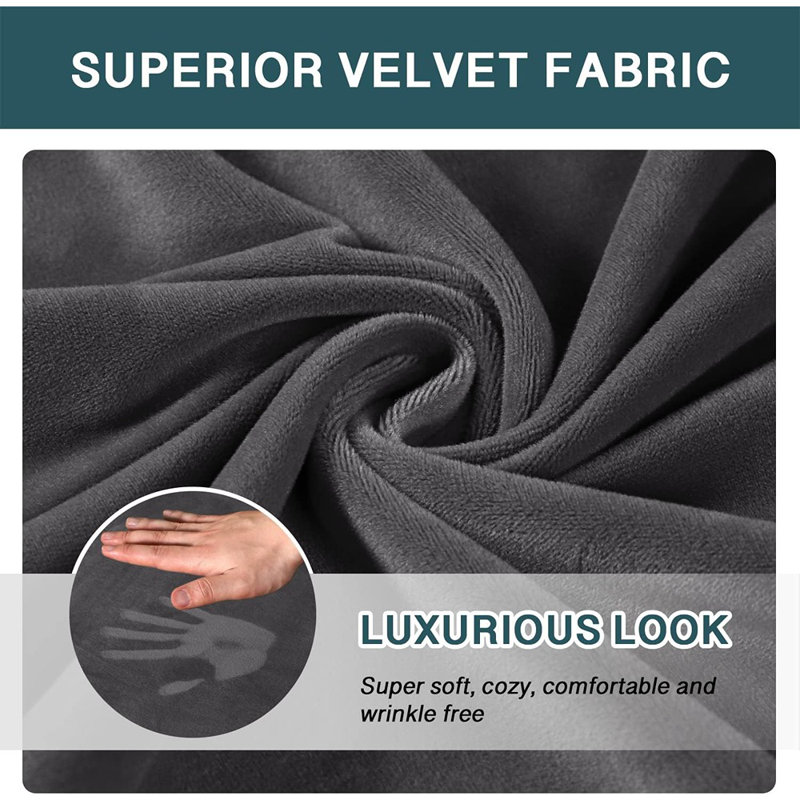 Fauteuil double en velours