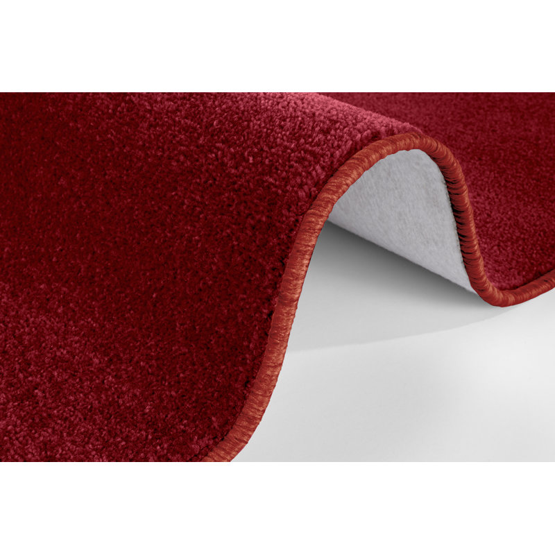 Tufted Red Rug, Rectangle 160 x 240cm