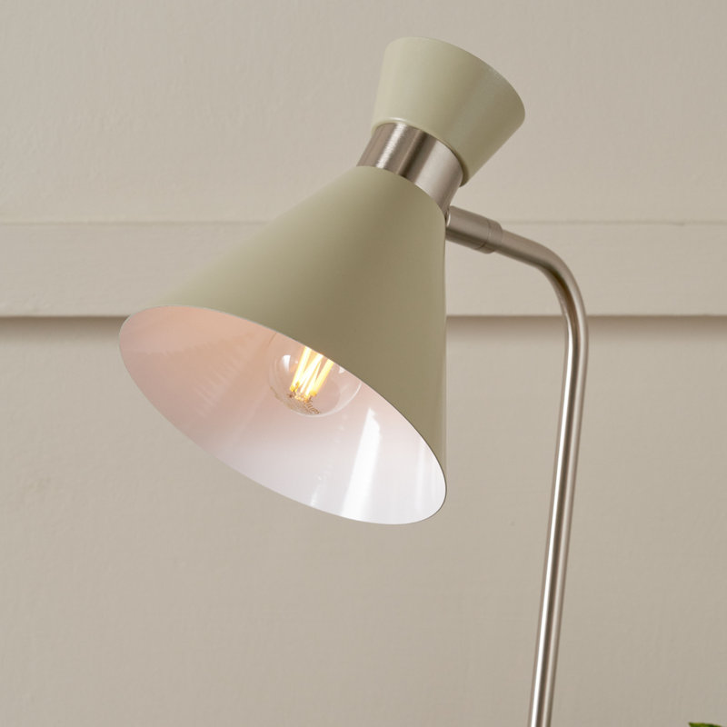 Metal Desk Lamp, Sage