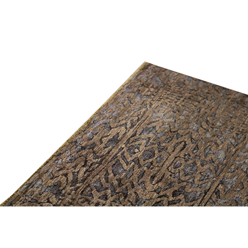Ikat Area Rug in Brown
