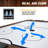 Barrington Urban 3-in-1 Combo Game Table – Foosball, Air Hockey and Table Tennis– Multi Game Table for Home or Game Room