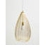 Hertel 1 - Light Gold Teardrop Pendant