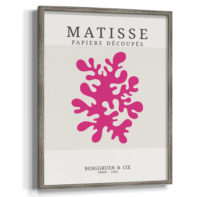 Matisse CDxxix, reproduction encadrée, reproduction encadrée, H 11 po x l 9 po