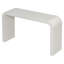 Table d'entrée minimaliste en acacia avec 2 pieds-610864115