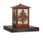 27" Square Tamarack Pier Mount