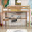 Twin Wood High Loft Bed With Desk And Safety Features-436125398