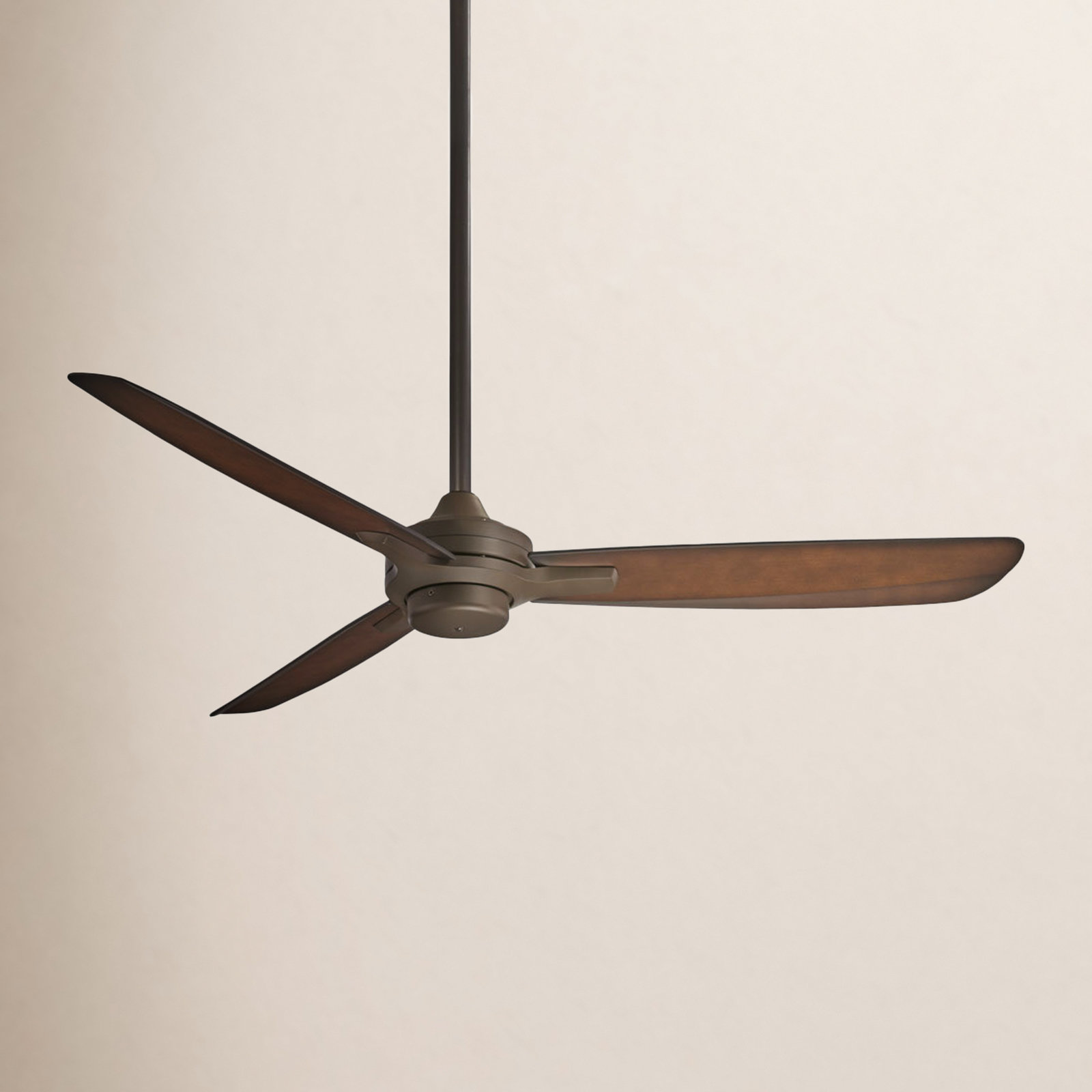 Rudolph 52" Ceiling Fan, Oil Rubbed Bronze with Tobacco Blades