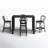 Sparks 4 - Person 39'' Long Bar Height Dining Set-1587453869