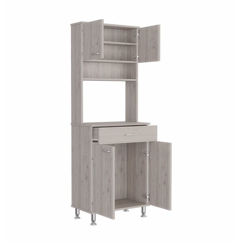 Garde-manger élégant à deux portes Paralee - H 66,81 po x l 14,21 po x P 23,91 po