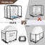 Steel Bar Cart