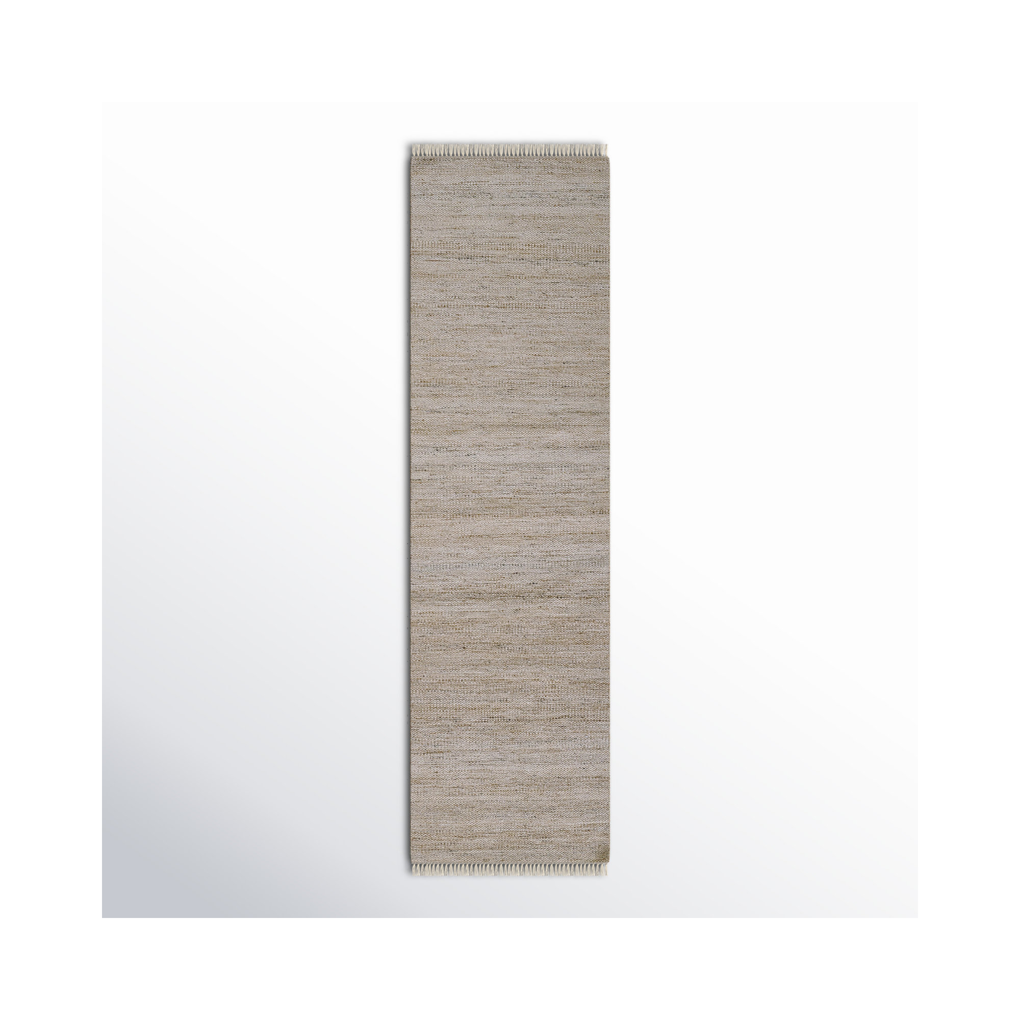 Cassandra Handwoven Natural Indoor / Outdoor Area Rug, Runner 2'3" x 8'