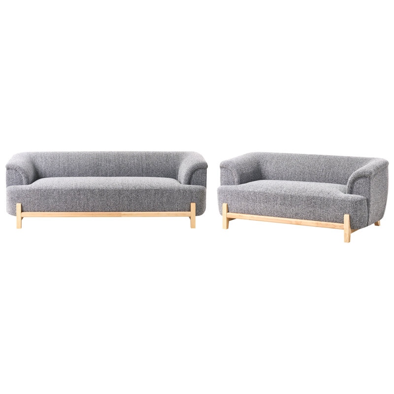 2 - Piece Living Room Set, Dark Gray