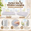 Foldable Cat Window Perch, Hammock Soft Hanging Bed for Indoor Large Cats