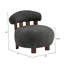 Modern Bouble Fabric Accent Chair-1809464141