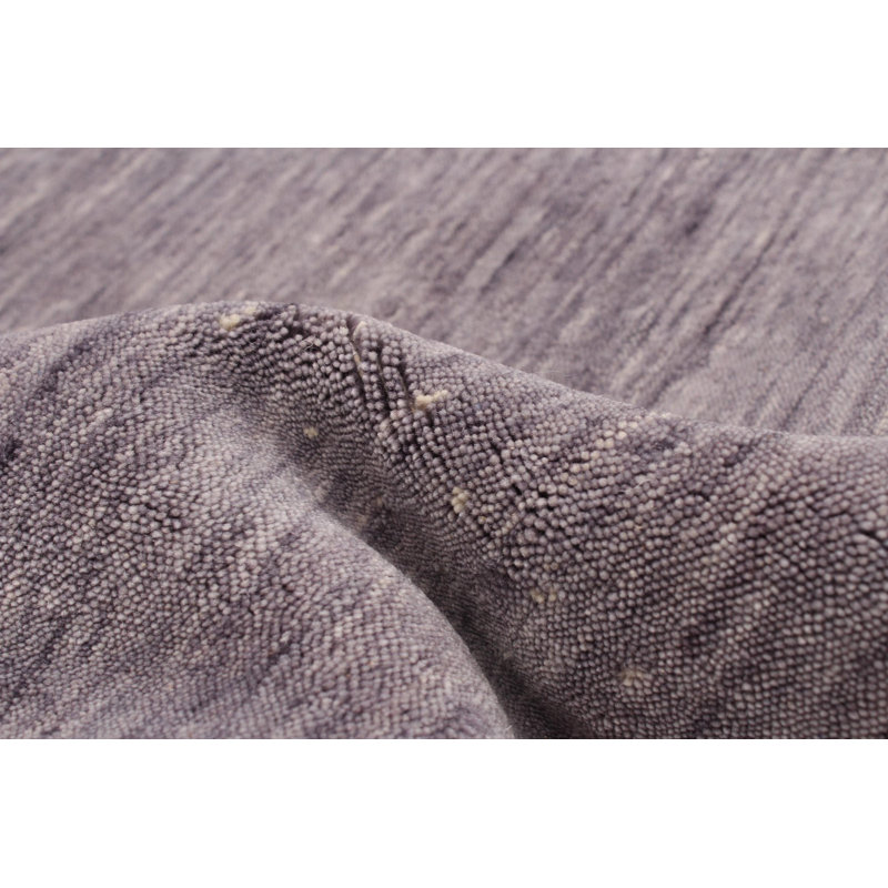 Tapis gris Zohaib Gabbeh 9 pi 0 po x 12 pi 2 po