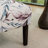 Volia Capa Print Fabric Armless Contemporary Accent Chair-787653002