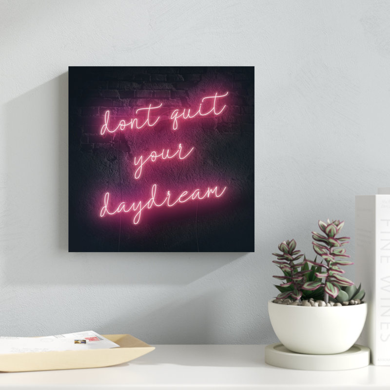 Neon Inspo III, H 12 po x l 12 po