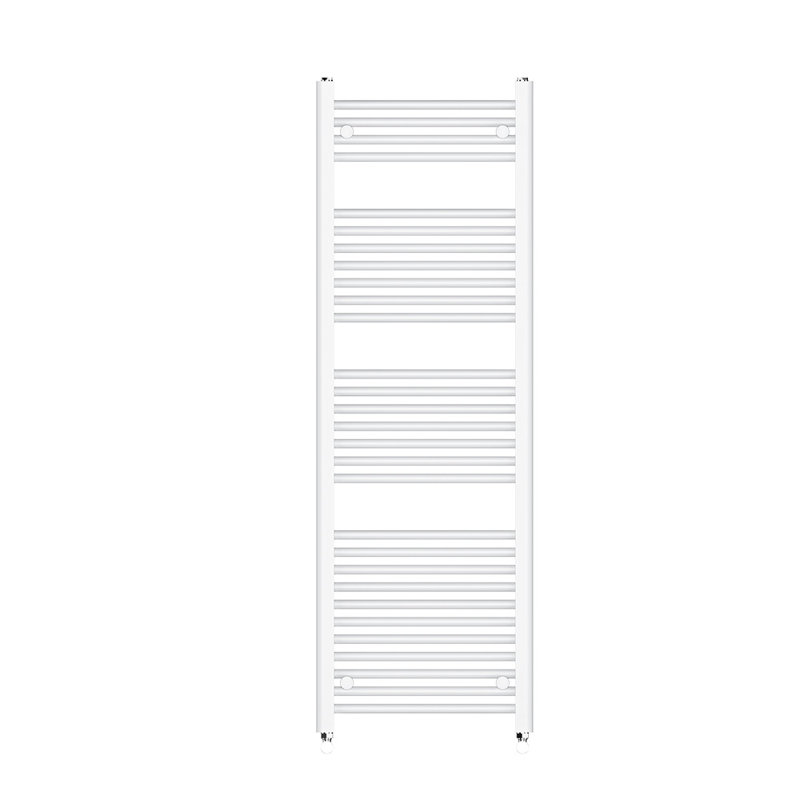 Straight Towel Rail Heated Towel Rails, 150 cm H x 50 cm W x 3 cm D, White