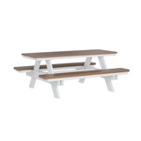 Outdoor Rectangular Picnic Table