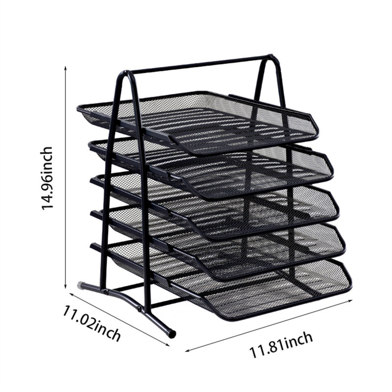 Marieme Plastic File Organizer