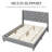 Permelia Upholstered Bed Tufted Headboard with Wing Side-1010283414-1016116444