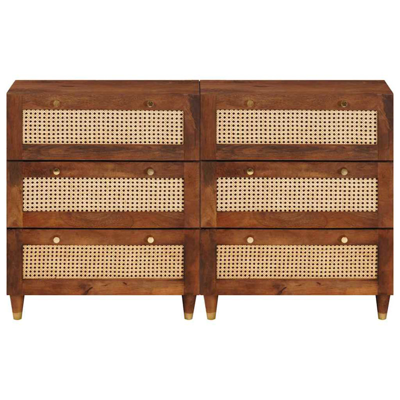 60cm Solid Wood Sideboard