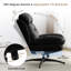 Fauteuil de détente berçant et pivotant avec repose-pieds 065C