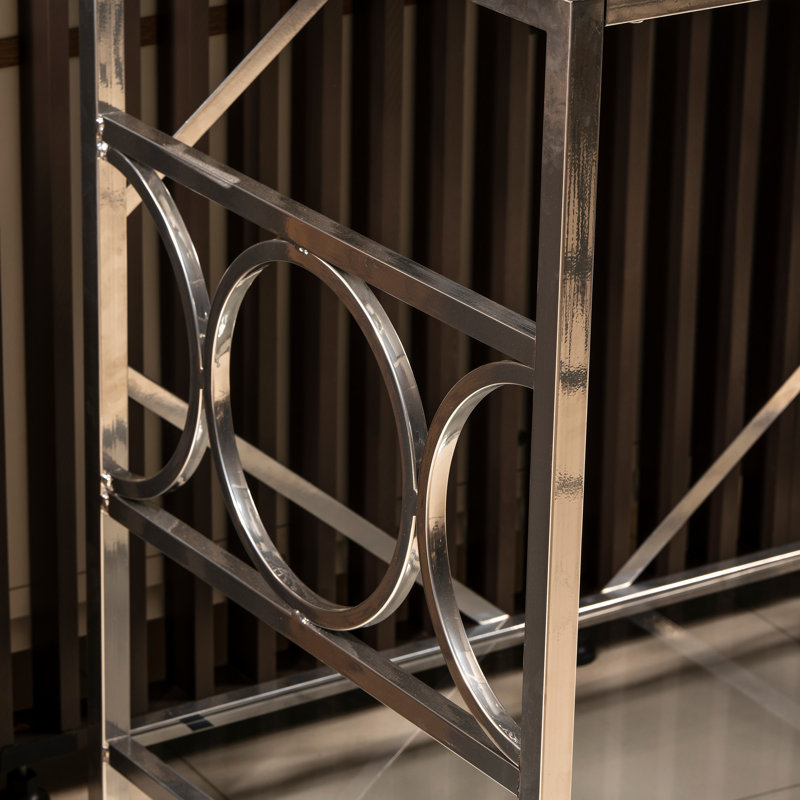 Console 33,46 po Jaxxon, Chrome