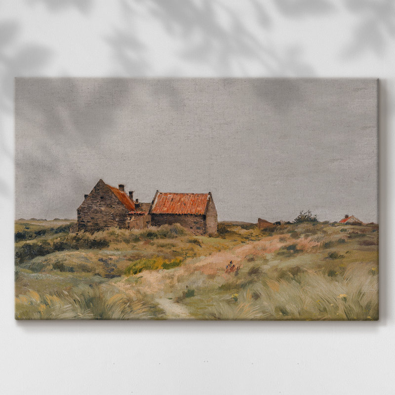 Paysages rétro-CMXC -Galerie enveloppée Cavas, 12 x 18