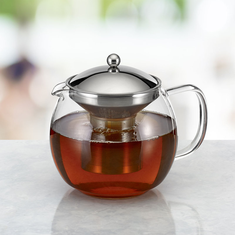 Théière en verre