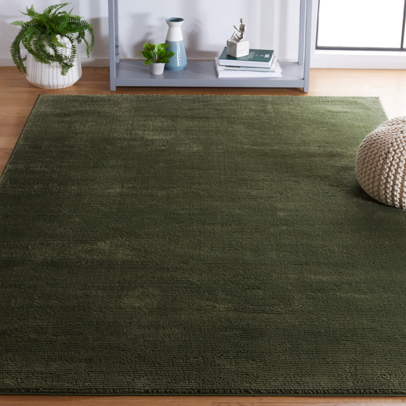 Revive Performance Solid Color Rug, Rectangle 5'3" x 7'7"