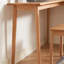 Wood Colour L-Shaped Solid Wood Desks-108744099-108744098