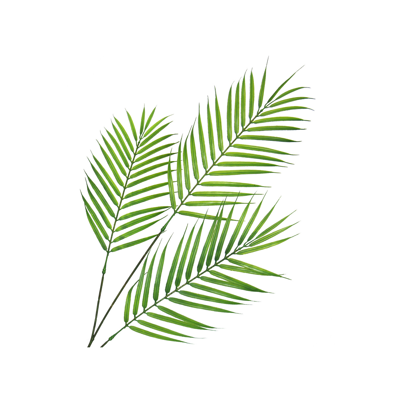 33" Artificial Palm Leaf Stem