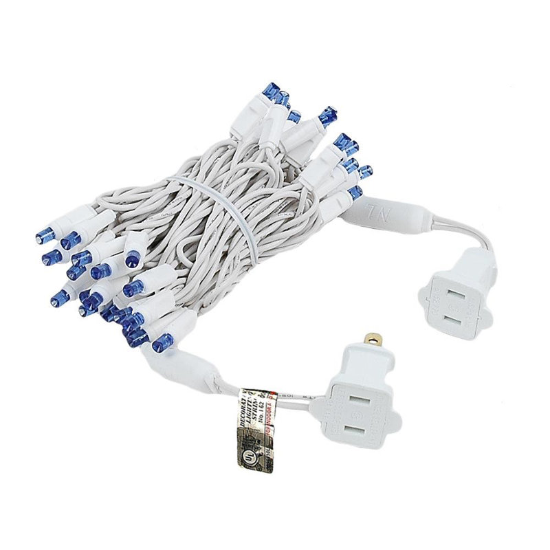 Guirlande lumineuse 50 lumières, Bleu