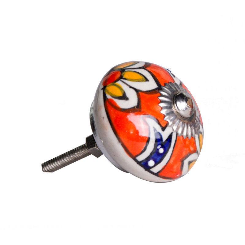 Handpainted Round Knob