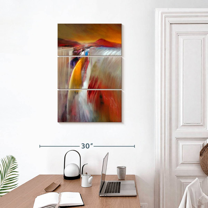 Avery Glowing Waterfall, 32" H x 20" W