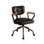 Chaise de bureau Hallie pour bureau personnel