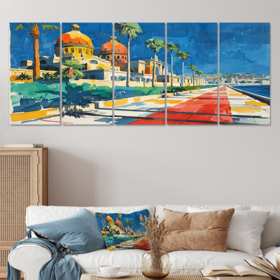 Duplessis - City Buildings Canvas Art Set