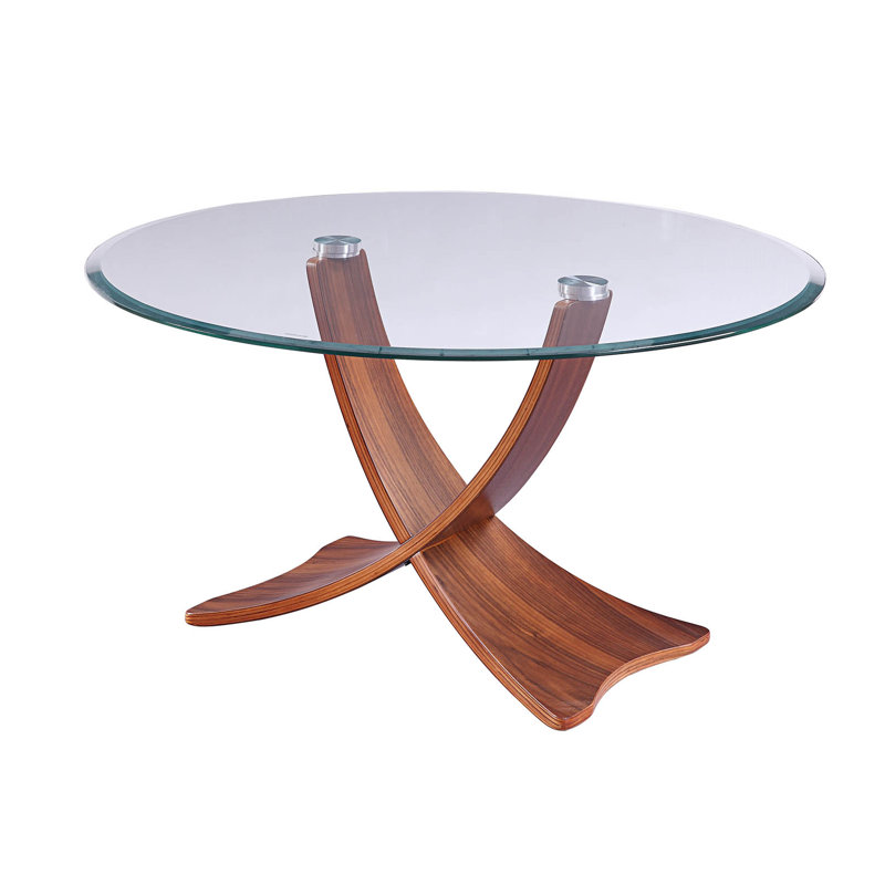 Yingst Cross Legs Coffee Table