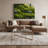 Botanical Moss Green Canvas Wall Art