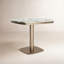 Celeste Square Marble Dining Table