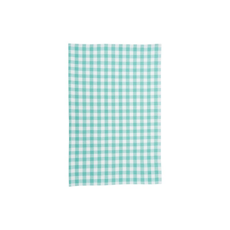 Ashford Aqua Woven Kitchen Dishtowel, Aqua