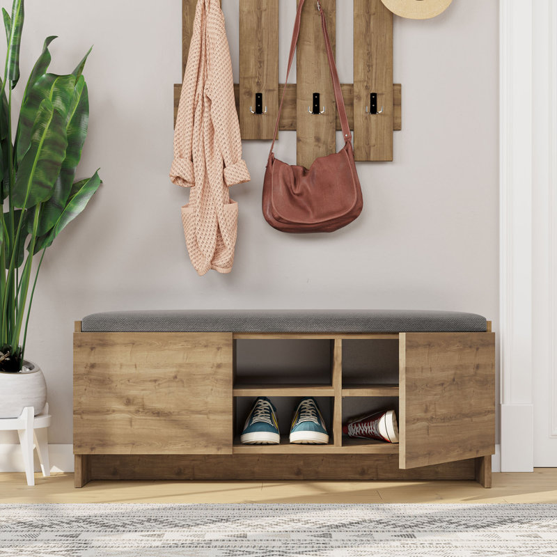 9 Pair Shoe Storage Bench