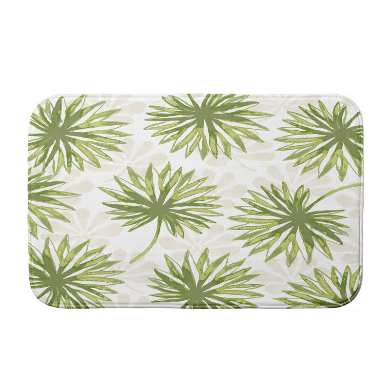 Tapis de bain Higgins, H 18 po x L 30 po, Vert