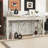 60-Inch Wood Console Table with Spacious Drawers, X-Leg Design-788878809