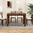 47”-62” Extendable Dining Table for 4-8 People for Dining Room Home Office Brown-700396072