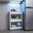Three-tier Storage Rack - Plastic Cart With Wheels